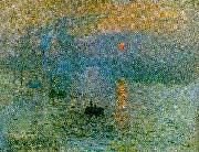 Claude Monet Impression, Sunrise France oil painting artist